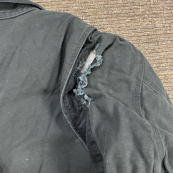 CANVAS CONCEALED CARRY JACKET - Black | 2XL - Picture 5 of 7